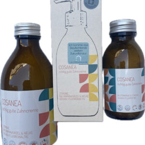 Zahnpasta und Zahnbürsten