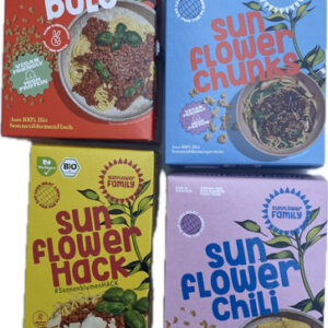 Veganer Sonnenblumenhack